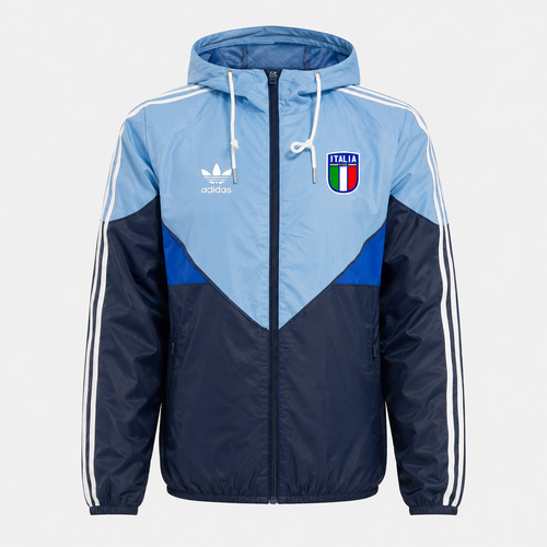 2026 Windbreaker Jacket - Light blue/Dark blue - front product view