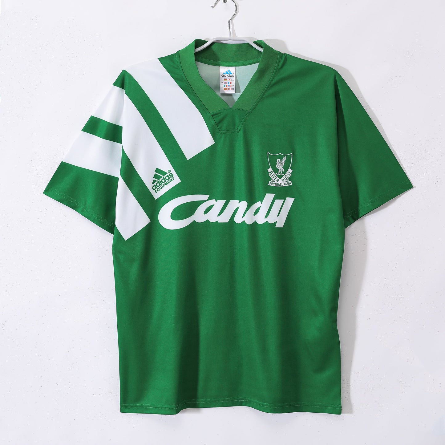 91/92 away retro football shirt