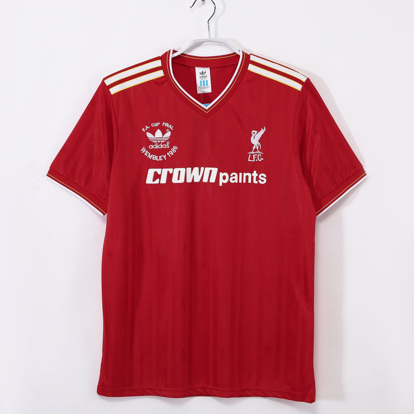 86/87 home retro football shirt