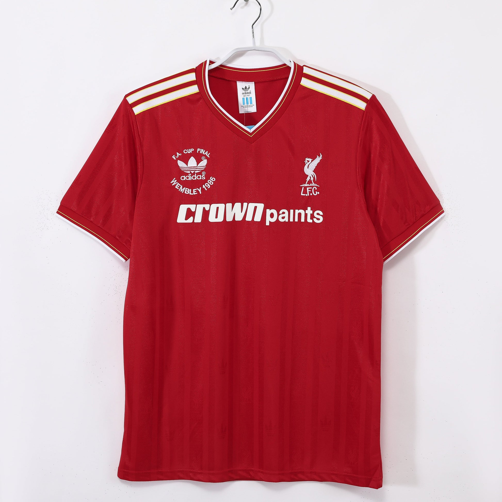 86/87 home retro football shirt