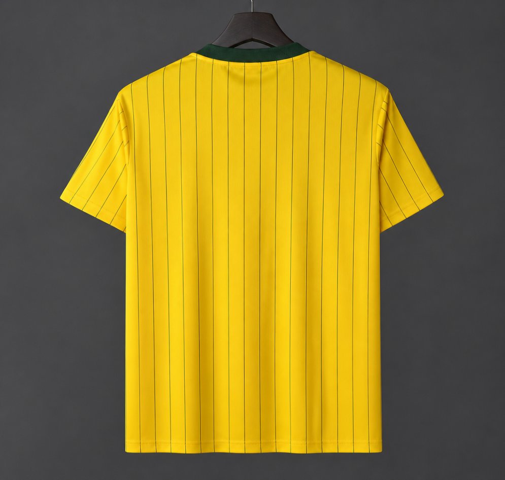 2026 Vintage Pinstripe Jersey - Yellow - back product view