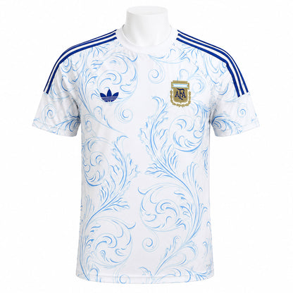 Celebrate football legacy with this striking Special Edition Football Shirt for 2026 – 2027, showcasing a modern twist on the classic blue and white colours with a bold but subtle design.