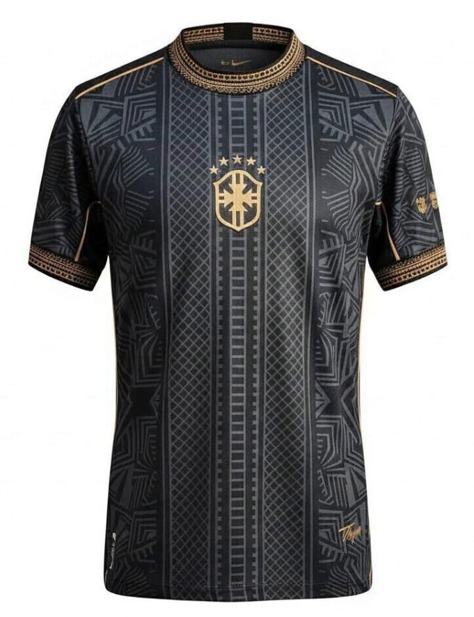 2026/27 Conceptual Fan Jersey - Black/Gold