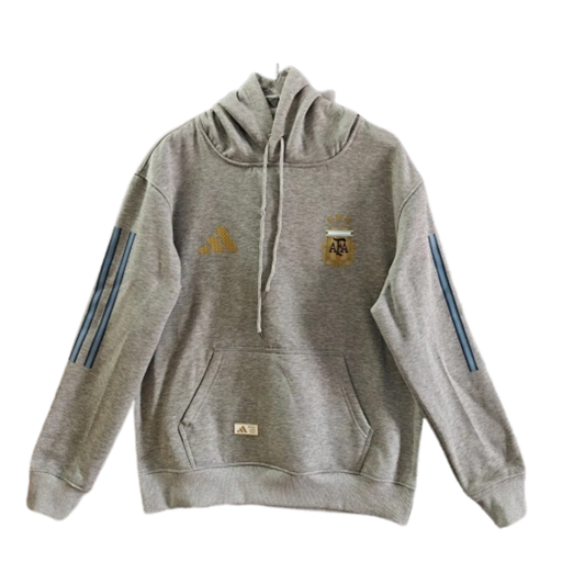 The 2026/27 Team Hoodie - Grey combines -inspired football identity with a comfortable everyday silhouette.