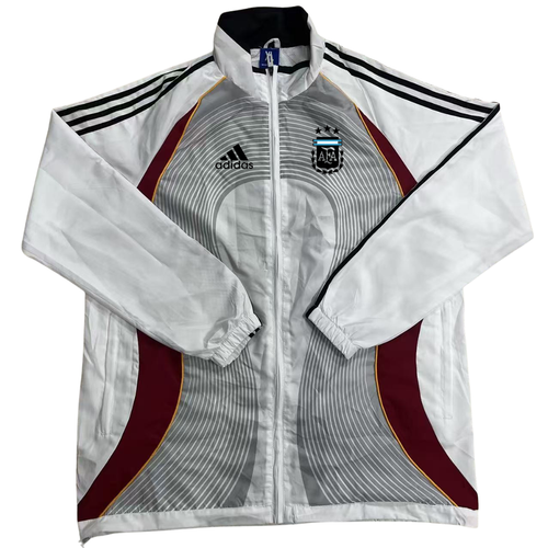 2026 Jacket - White/Grey/Burgundy - front product view