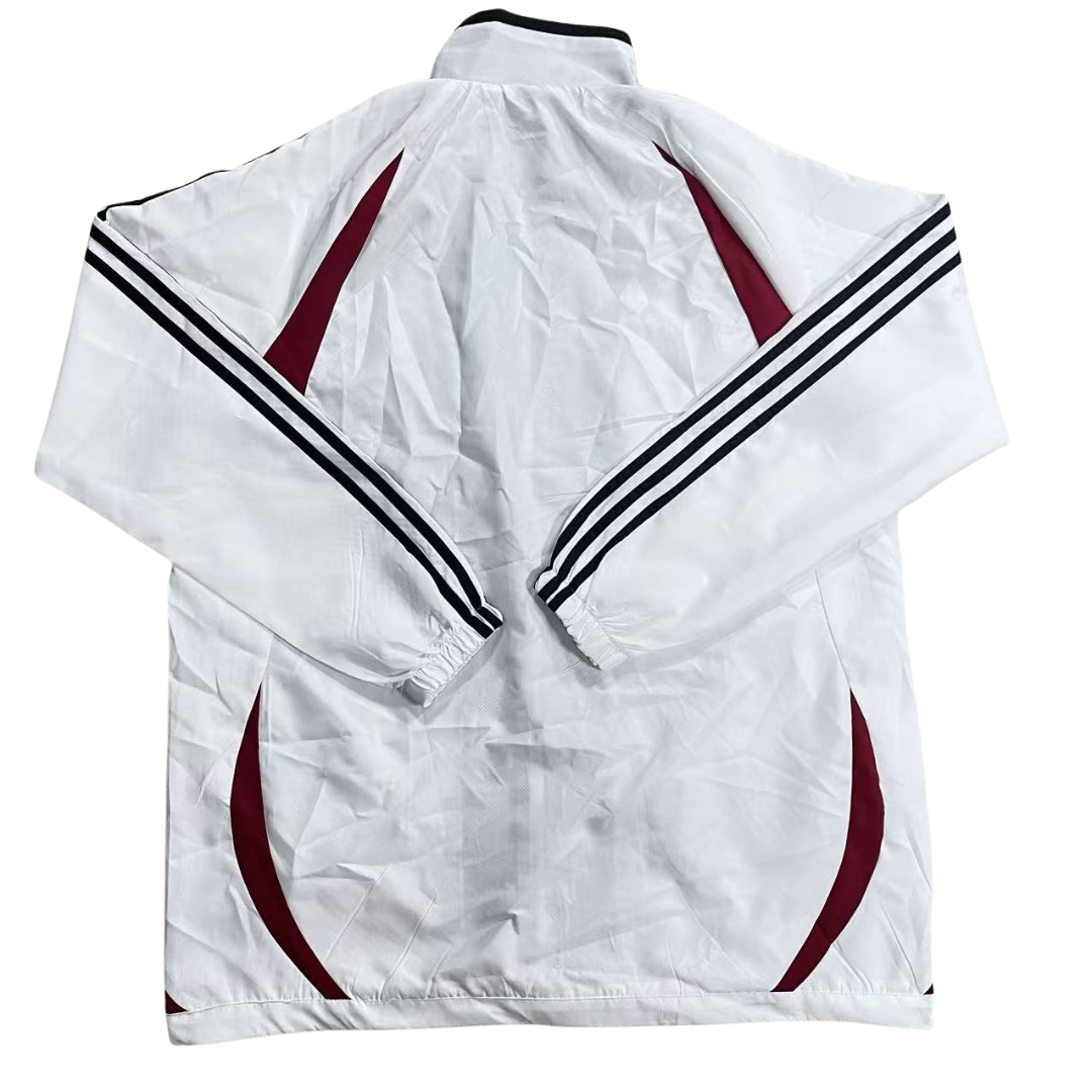 2026 Jacket - White/Grey/Burgundy - back product view