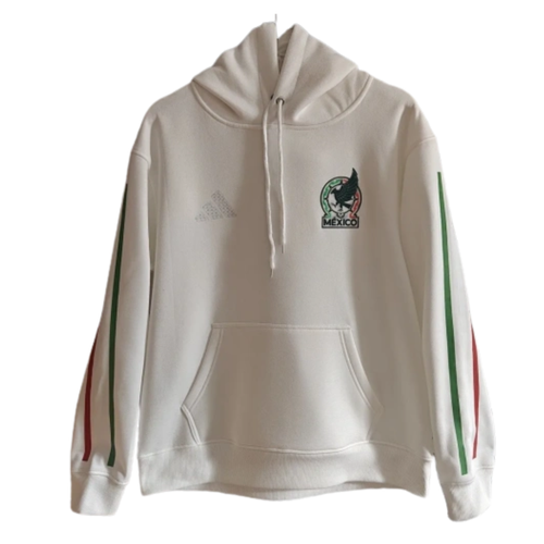 The 2026/27 Team Hoodie - White/ Tricolor combines -inspired football identity with a comfortable everyday silhouette. The white base is finished with tricolor details, creating a distinctive colorway for supporters.