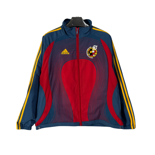 2006 Retro Windbreaker Jacket - Blue/Red - front product view