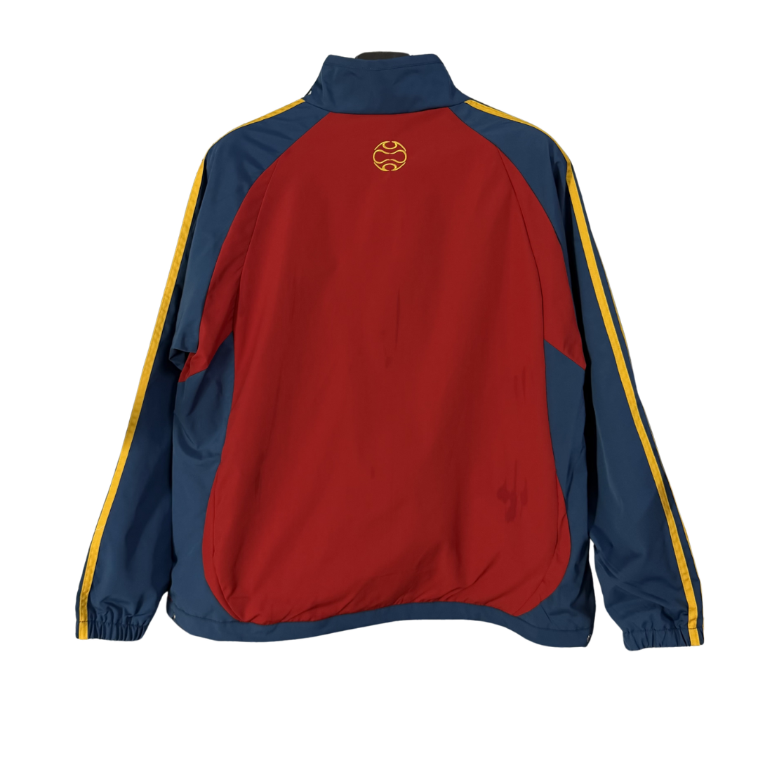 2006 Retro Windbreaker Jacket - Blue/Red - back product view