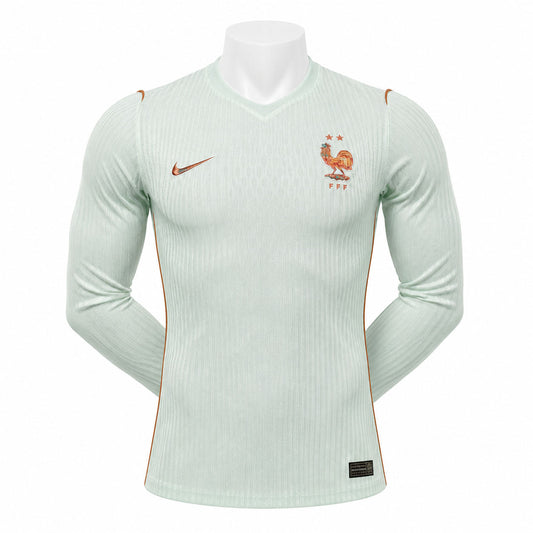The 2026/27 Away Long Sleeve Jersey - Player Version is made for supporters who want a away-team look with a more athletic fit and extra sleeve coverage