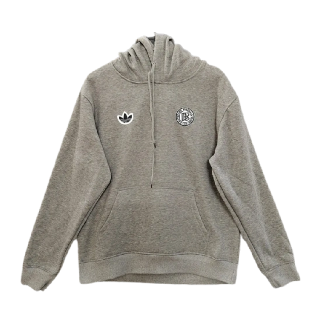 The 2026/27 Team Hoodie Grey combines -inspired football style with comfortable everyday wear