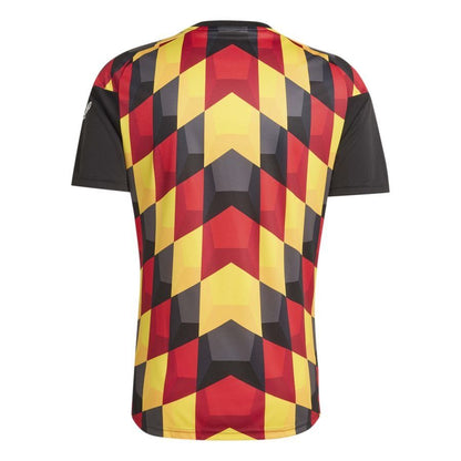 2026 Pre-Match T-Shirt - Black/Yellow/Red