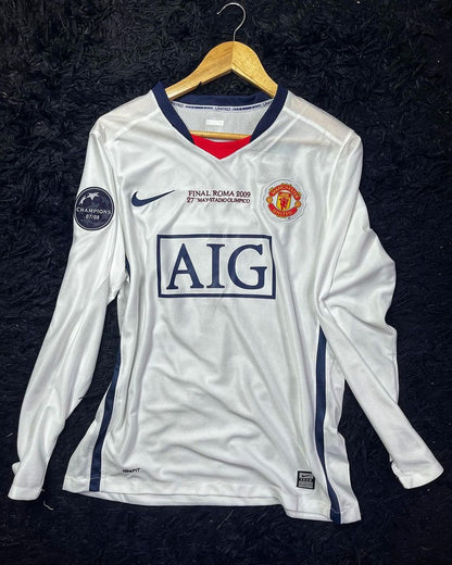 08/09 away retro football shirt