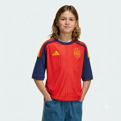 Let the little ones cheer in style with the 2026 Children's Home Jersey. Designed for young fans, this comfortable, lightweight shirt lets kids wear colours with the same pride as the grown-ups.