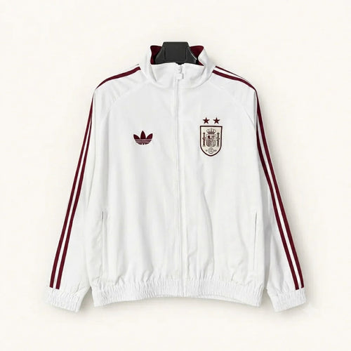 Stay on and off the pitch with the 2026 Windbreaker Jacket - White
