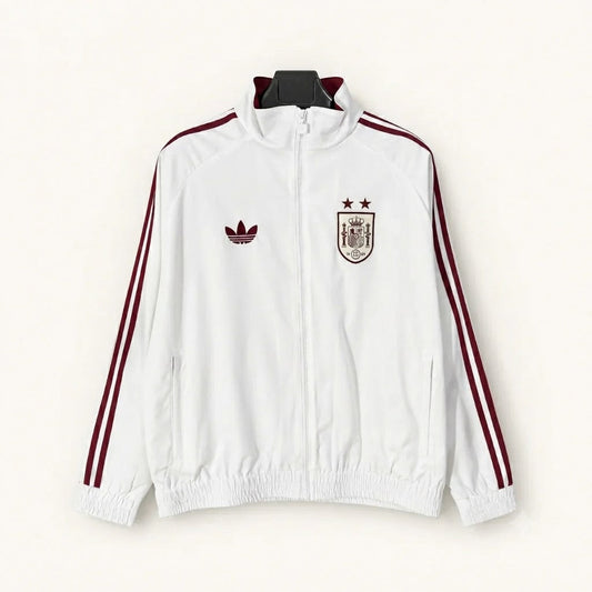 Stay on and off the pitch with the 2026 Windbreaker Jacket - White