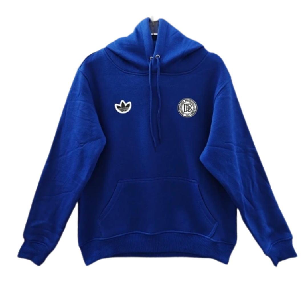 The 2026/27 Team Hoodie Blue combines -inspired football style with comfortable everyday wear.