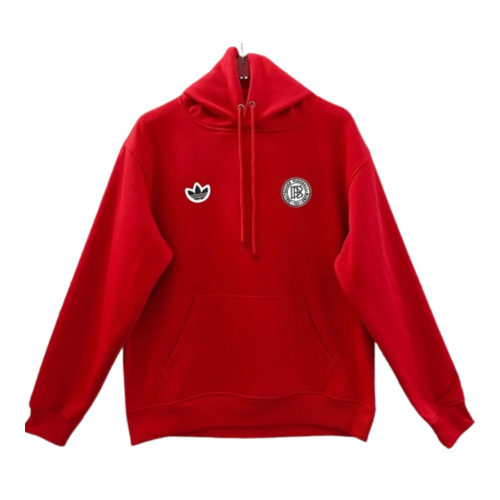 The 2026/27 Team Hoodie Red combines -inspired football style with comfortable everyday wear.