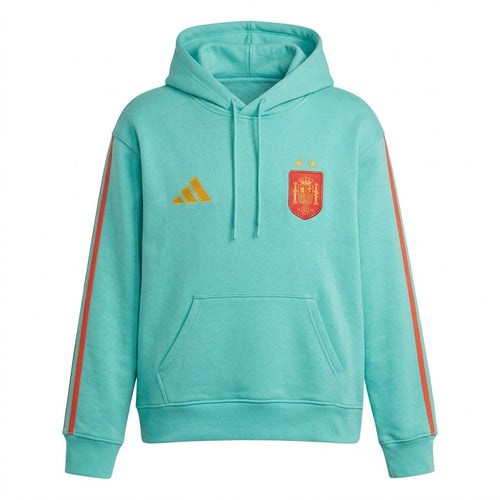 The 2026/27 Team Hoodie - Turquoise/Orange combines -inspired football identity with a comfortable everyday silhouette.