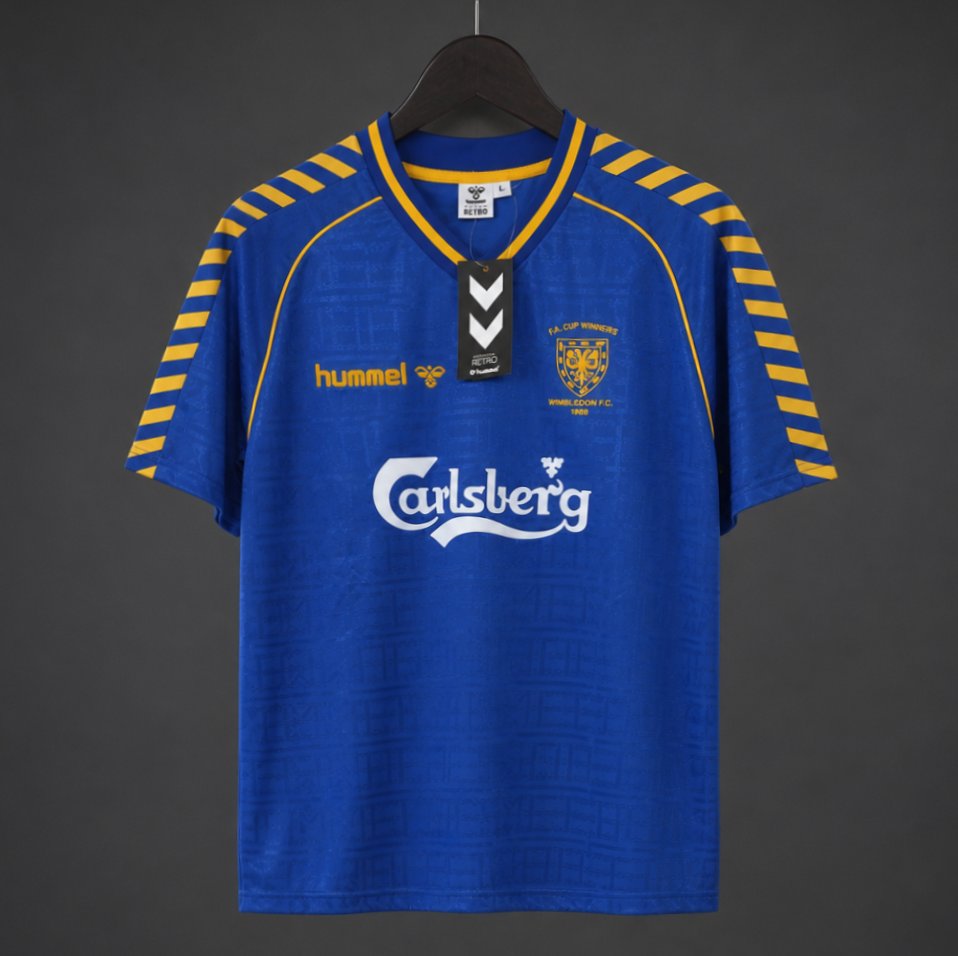 1988/89 Home 'FA Cup' Retro Shirt - front product view