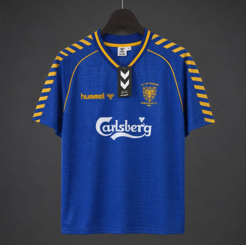 1988/89 Home 'FA Cup' Retro Shirt - front product view