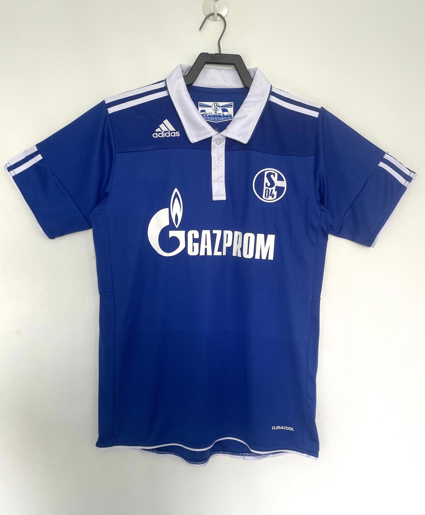 Schalke 10/11 home retro football shirt