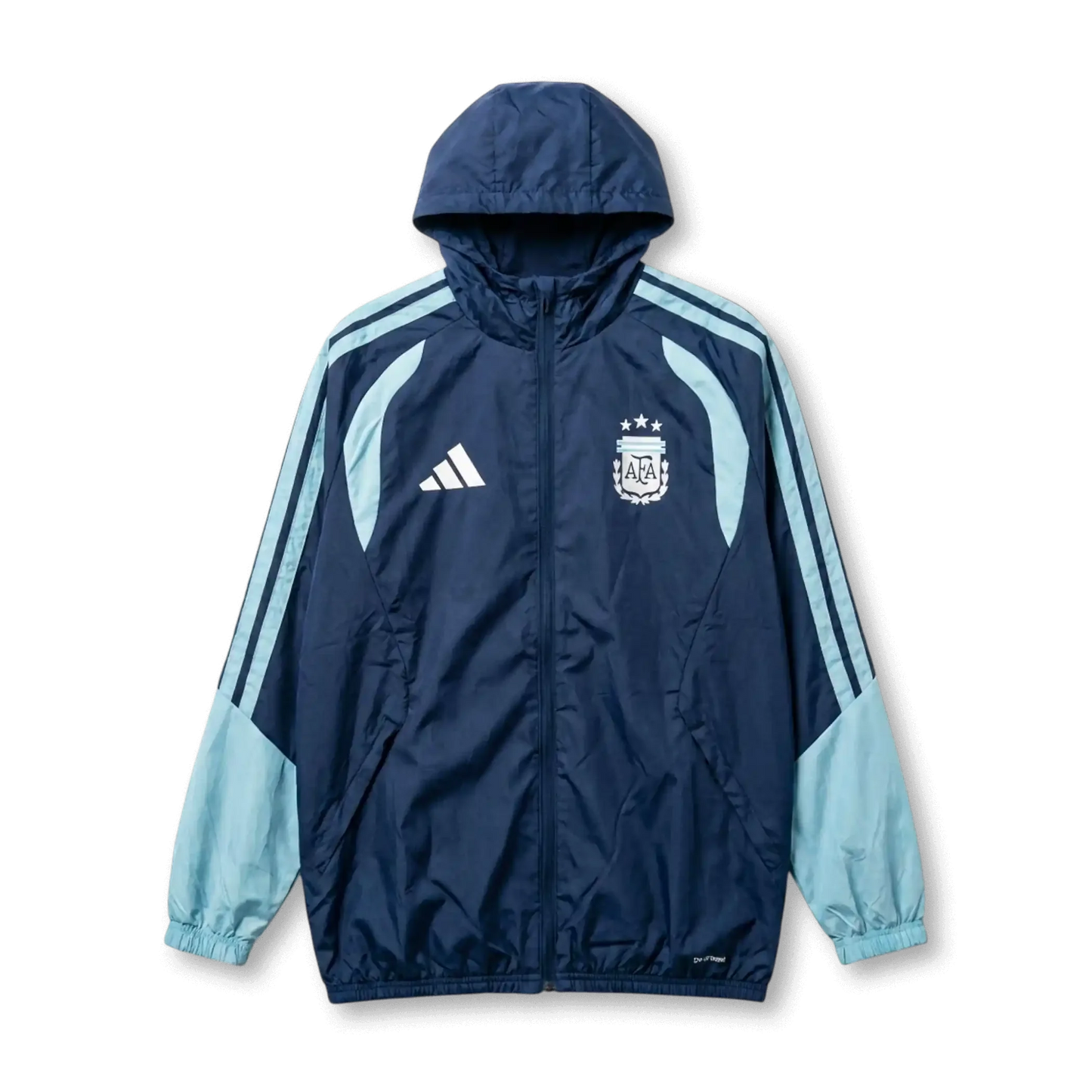 2026 Windbreaker Jacket - Dark Blue/Light Blue - front product view