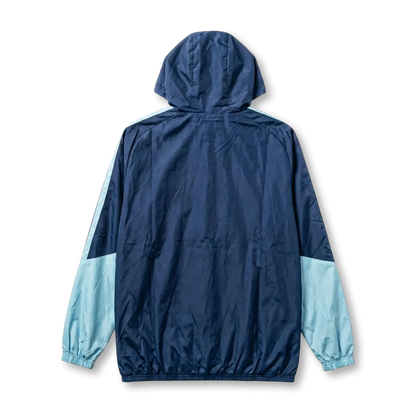 2026 Windbreaker Jacket - Dark Blue/Light Blue - back product view
