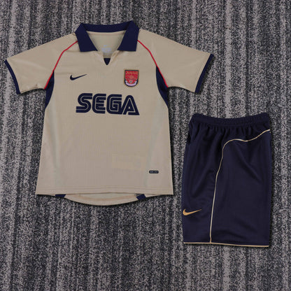 01/02 children's away football jersey