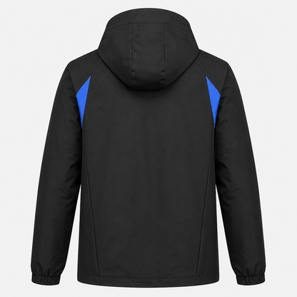 2026 Puffer Jacket - Black/Yellow - back product view