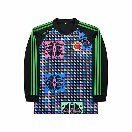 1990 Retro Goalkeeper Long Sleeve Jersey - front view