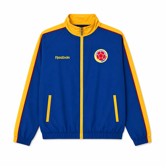 2026 Windbreaker Jacket - Blue/Yellow - front product view