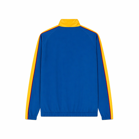 2026 Windbreaker Jacket - Blue/Yellow - back product view