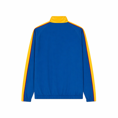 2026 Windbreaker Jacket - Blue/Yellow - back product view