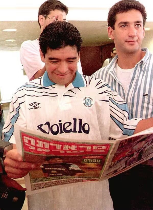 1990/91 Away Retro Shirt - back product view