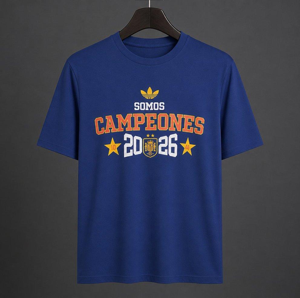 2026 World Cup Champion T-Shirt - Blue - front product view