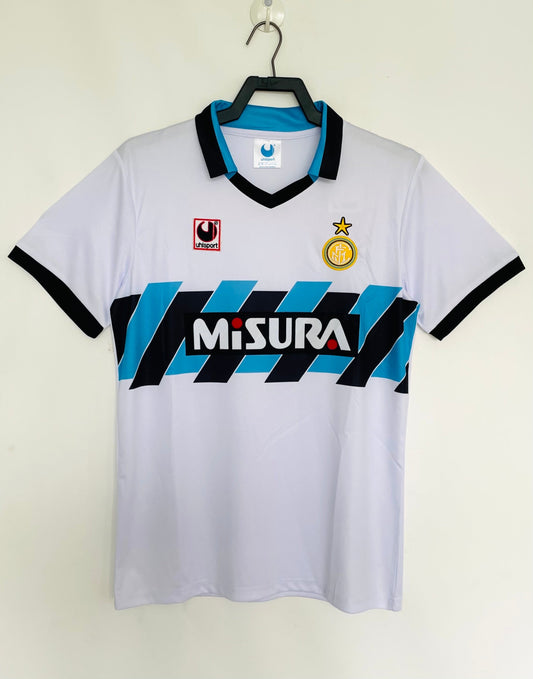 90/91 away retro football shirt