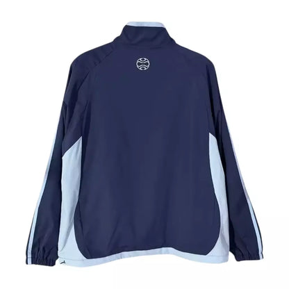 2006 Windbreaker Jacket - White/Dark Blue - back product view