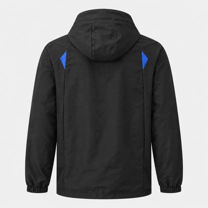 2026 Windbreaker Jacket - Black - back product view