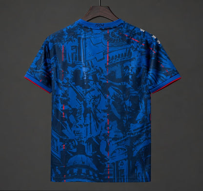 2026 Heritage Jersey - Blue/Blue Navy - back product view