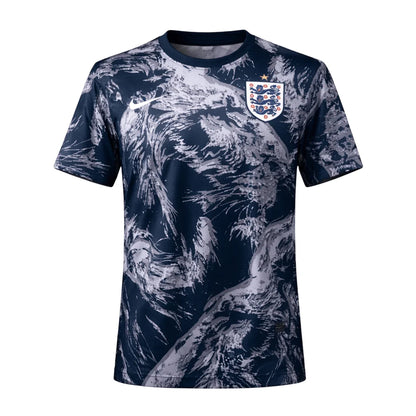2026 Pre-Match T-Shirt - Blue front view football supporters