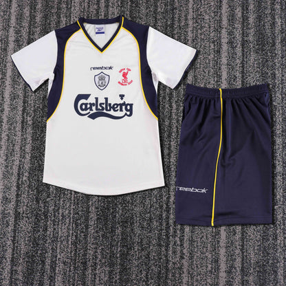 01/02 children's away football jersey
