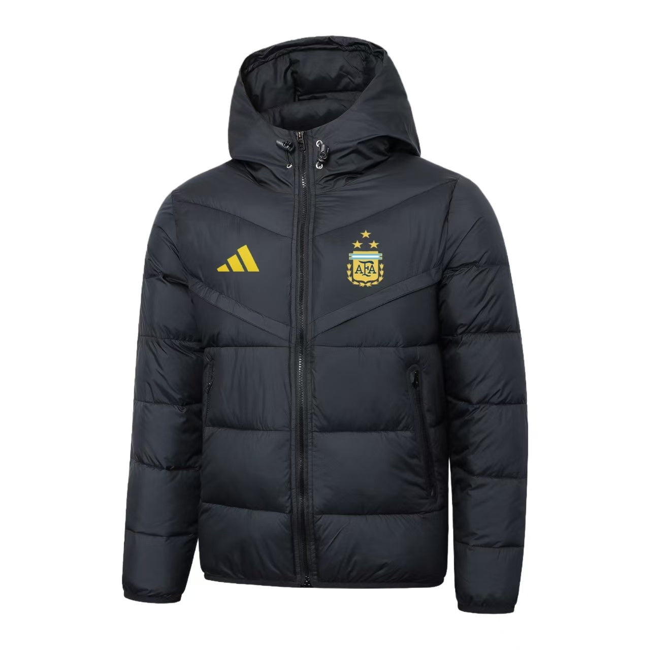 2026 Puffer Jacket - Black - front product view