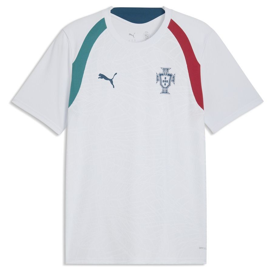 2026 Pre-Match T-Shirt - White pre-match football t-shirt product photo
