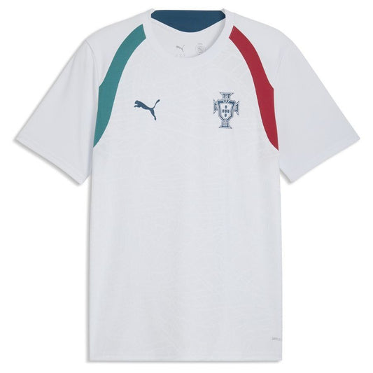 2026 Pre-Match T-Shirt - White pre-match football t-shirt product photo