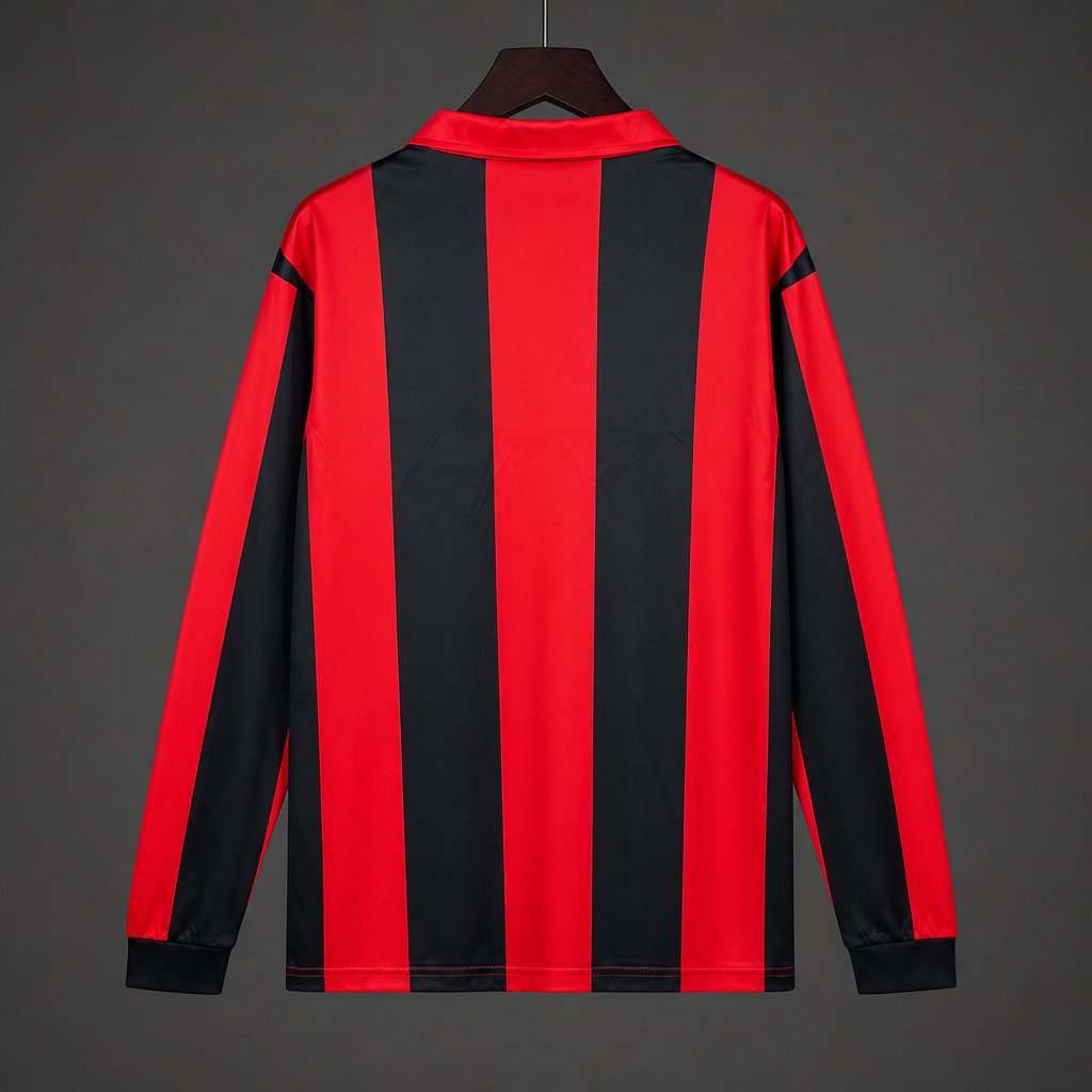 1988/89 Home Retro Shirt - Long Sleeve - back product view