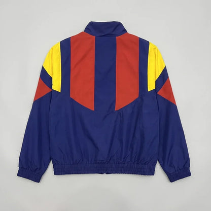 2026/27 Windbreaker Jacket - Blue/Red - back product view