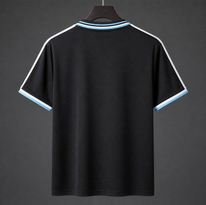 1994 Away Retro Shirt - Black - back product view