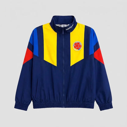 2026 Windbreaker Jacket - Blue/Yellow - front product view
