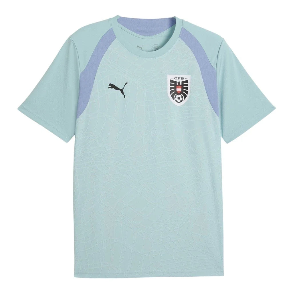 2026 Pre-Match Stadium T-Shirt - Blue pre-match football t-shirt product photo